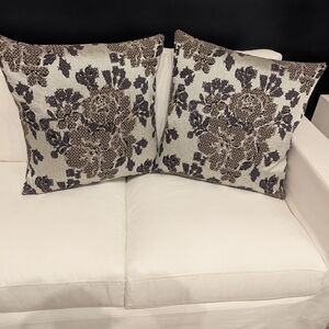 Floral Patterned Throw Pillows